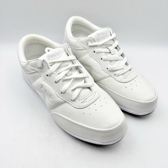 Propet Womens Walker Sneaker US 10 XW EU 41.5 White Leather NIB - Picture 6 of 13